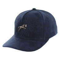 SM323 HORSE TRUE GRIT SUEDE, PU VELCRO CLOSURE-NAVY