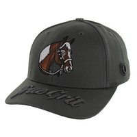 SM325 HORSE TRUE GRIT, BUCKLE CLOSURE-DARK GRAY