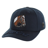 SM325 HORSE TRUE GRIT, BUCKLE CLOSURE-NAVY