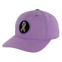 SM328 RIBBON , BUCKLE CLOSURE-PURPLE