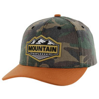 SM266 MOUNTAIN EXPLORER, CAMO, SNAPBACK-#10CAMO/BURNT ORANGE