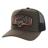 SM560 FISH, HYDRO TRUCKER-BROWN/BLACK