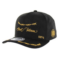 BBB001-11 STREET VETERAN, SUEDE PERFORATED- BLACK