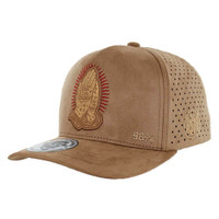 BBB006 REST IN PARADISE, SUEDE PERFORATED-KHAKI