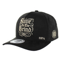 BBB008 SLAVE TO THE GRIND, SUEDE PERFORATED-BLACK