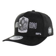 BBB014 BABA YAGA, SUEDE PERFORATED-BLACK