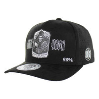 BBB014 BABA YAGA, SUEDE PERFORATED-BLACK