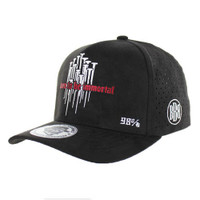 BBB017 BORN TO BE IMMORTAL, SUEDE PERFORATED-BLACK