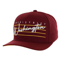 KSM078 WASHINGTON,  PERFORATED HYDRO-BURGUNDY