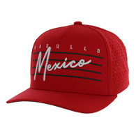 KSM078 MEXICO,  PERFORATED HYDRO-RED