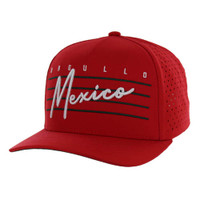 KSM078 MEXICO,  PERFORATED HYDRO-RED