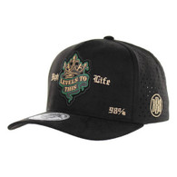 BBB005 HIGH LIFE, SUEDE PERFORATED-BLACK