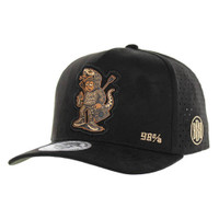 BBB011 STREET CULTURE, SUEDE PERFORATED-BLACK