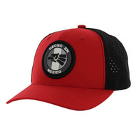 SM173 HECHO EN MEXICO , HYDRO PERFORATED - RED/BLACK