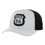 SM276 ROUTE 66 , HYDRO PERFORATED - WHITE/BLACK