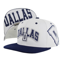 SM167 DALLAS - WHITE/NAVY