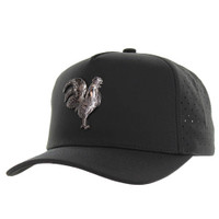 SM322 ROOSTER , HYDRO PERFORATED - BLACK