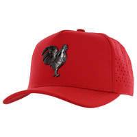 SM322 ROOSTER , HYDRO PERFORATED - RED