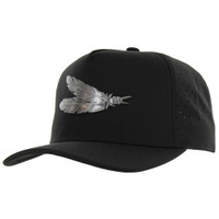SM322 FEATHER , HYDRO PERFORATED - BLACK