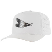 SM322 FEATHER , HYDRO PERFORATED - WHITE