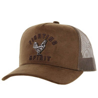 SM323 FIGHT SPIRIT, SUEDE TRUCKER - BROWN
