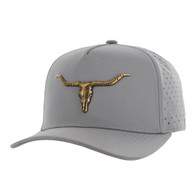 SM322 LONG HORN , HYDRO PERFORATED - GRAY(BRONZE)