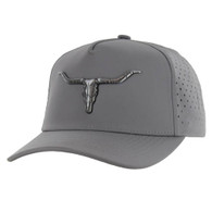 SM322 LONG HORN , HYDRO PERFORATED - GRAY(SILVER)