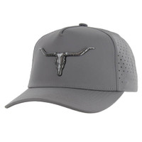 SM322 LONG HORN , HYDRO PERFORATED - GRAY(SILVER)