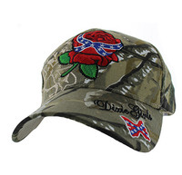 VM154 Dixie Girl Velcro Cap (Hunting Camo)