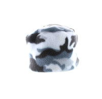 WB060 Fleece Beanie Plain (Military Camo White)