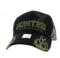 VM361 HUNTER OUTDOOR SPORTS - BLACK/HUNTING CAMO