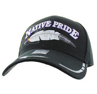 VM038 NATIVE FEATHER - BLACK