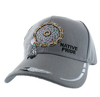 VM133 NATIVE DREAM CATCHER - GRAY