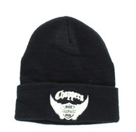 WB040 Chopper Long Beanie (Solid Black)