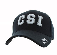 VM036 CSI Velcro Cap (Solid Black)