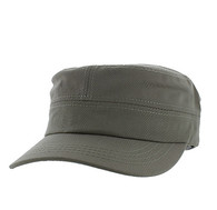 VP085 Washed Cotton Castro Caps (Khaki)