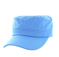 VP085 Washed Cotton Castro Caps (Sky Blue)