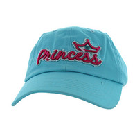 BM619 Princess Cotton Buckle Cap (Solid Sky Blue)