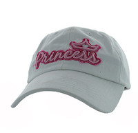 BM619 Princess Cotton Buckle Cap (Solid White)