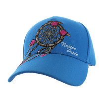 VM635 Dream Catcher Velcro Cap (Solid Sky Blue)