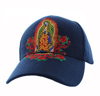 VM221 Maria Velcro Cap (Solid Navy)