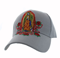 VM221 Maria Velcro Cap (Solid Light Grey)