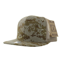 SP029 Plain Cotton Mesh Trucker Cap (Digital Camo)