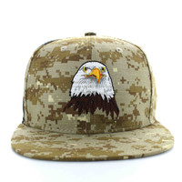 SM598 Eagle Cotton Snapback Cap (Digital Camo & Digital Camo)