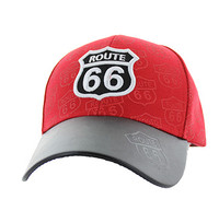 VM753 ROUTE 66 - RED/BLACK