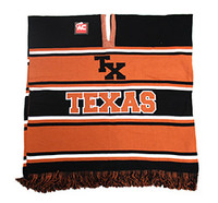 WP010 Winter Texas Poncho (Black & Texas Orange)