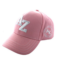 VM743 Arizona State Velcro Cap (Solid Light Pink)