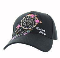 VM635 Dream Catcher Velcro Cap (Solid Black)