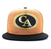SM794 California State Snapback (Gold & Black)