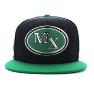 SM794 Mexico Snapback (Black & Kelly Green)